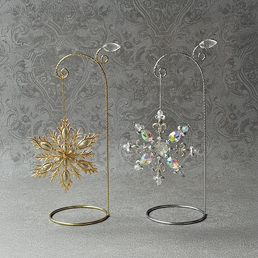 オーナメントスタンド　ゴールド　シルバー　キラキラ