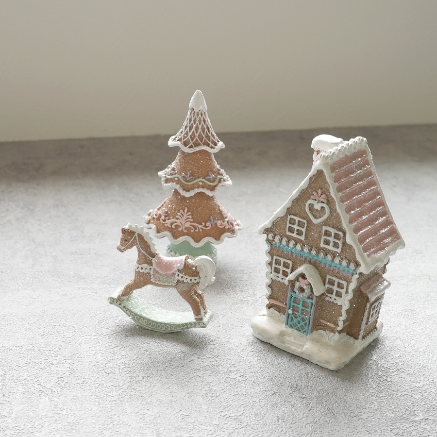 ジンジャーブレッド ginger bread house decolatioin インテリアかわいい