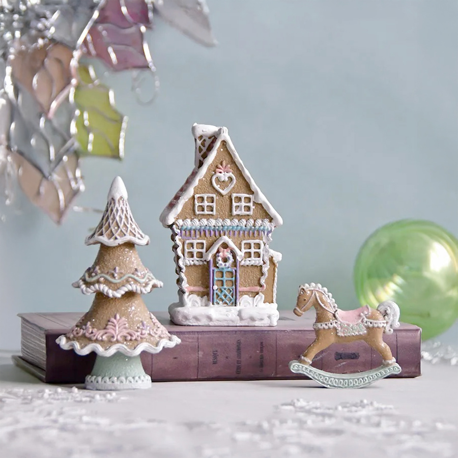 クリスマス ツリー 置物 おかしみたいな