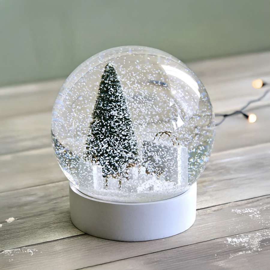 スノードーム シンプルで現代的なデザインのスノーグローブ LA カリフォルニアのブランド