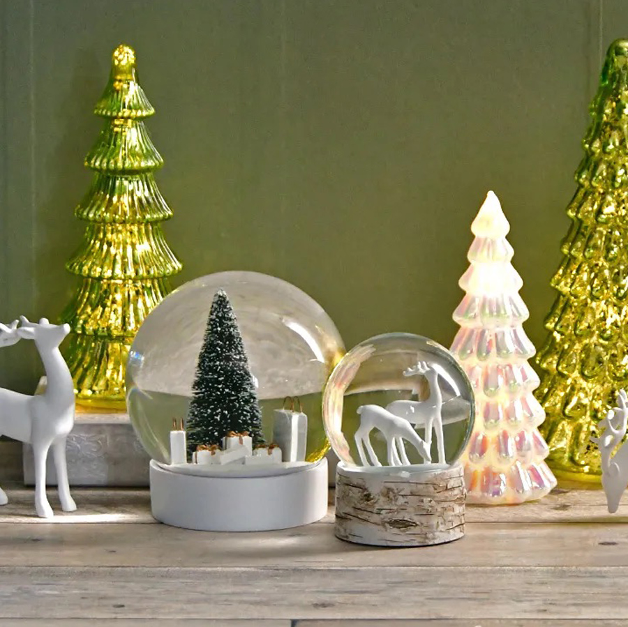 スノードーム クリスマスショッピング LA  カリフォルニア