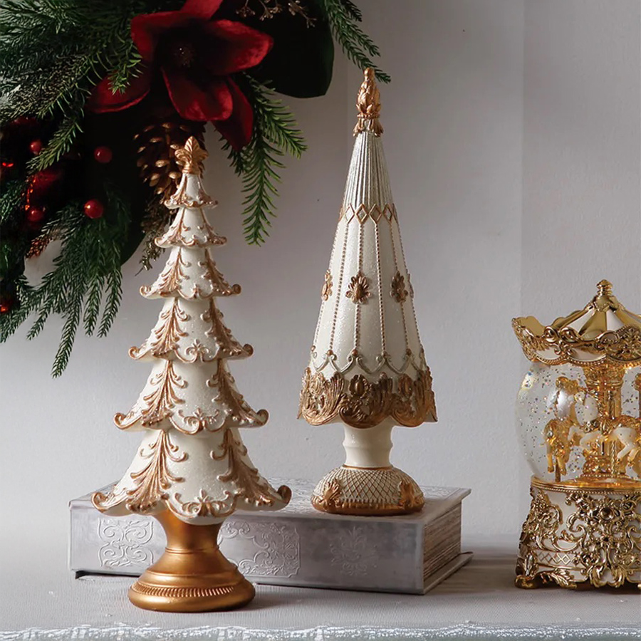 クリスマスツリー　ホワイトゴールド　ハルモニア　65cm