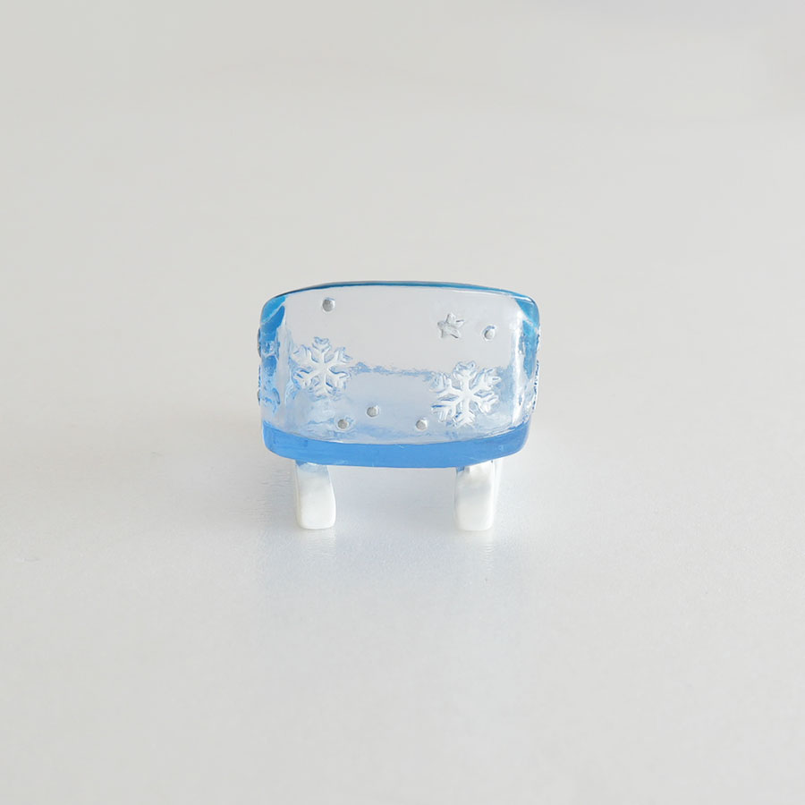 ソリ　そり　氷のそり　雪の結晶