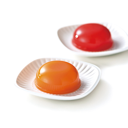 つるんと冷たいゼリーを　色鮮やかなフルーツゼリー