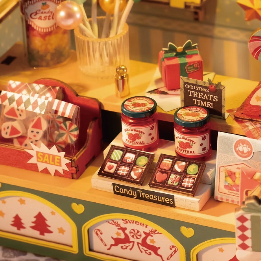 Rolife クリスマス　ミニチュア　パズル